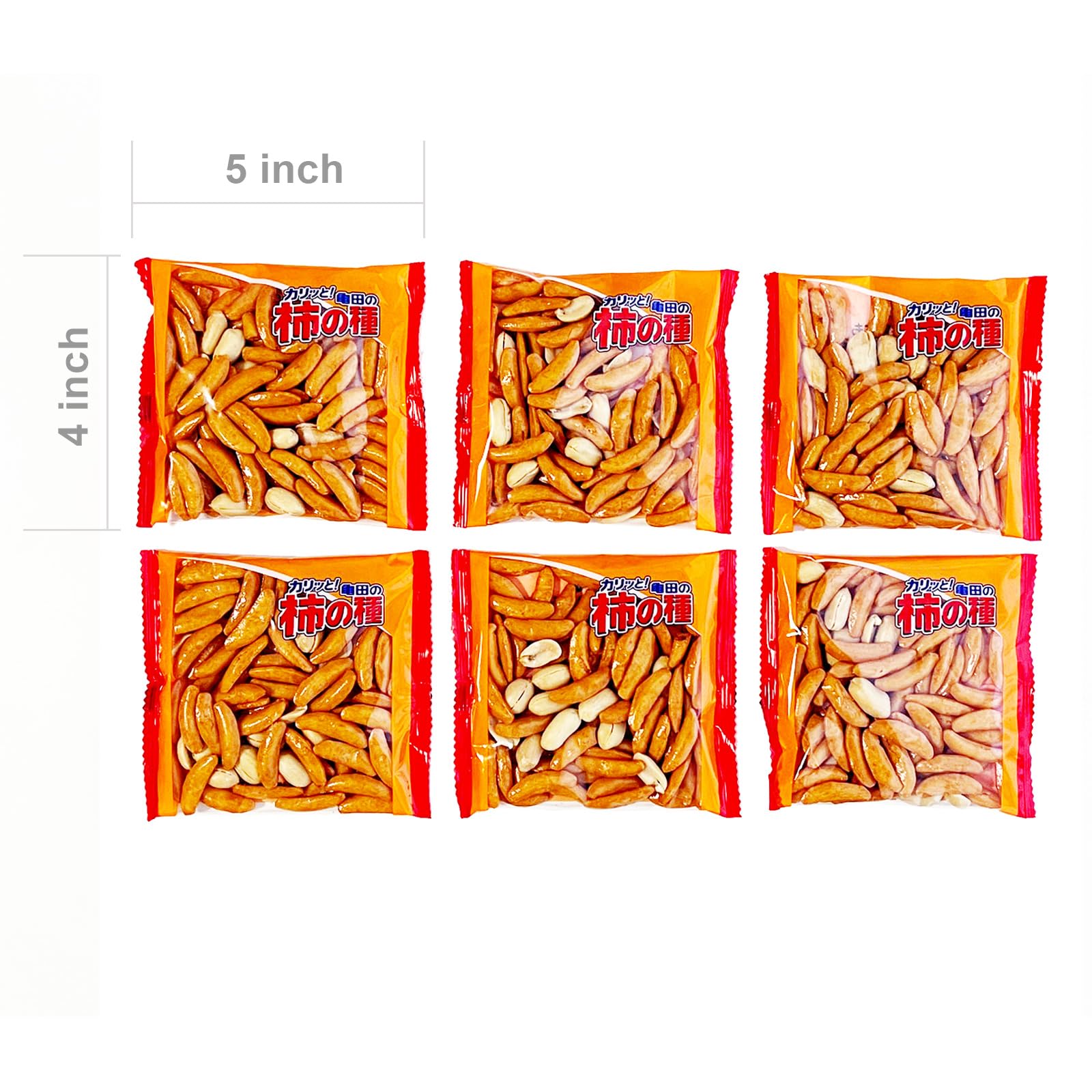 Amazon.com: Kameda Kakinotane Rice Crackers with Peanuts Original